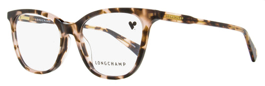 Longchamp Rectangular Eyeglasses LO2694 690 Rose Havana 54mm