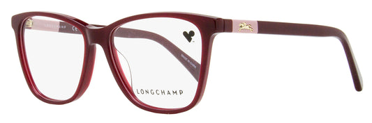 Longchamp Square Eyeglasses LO2700 601 Burgundy 52mm