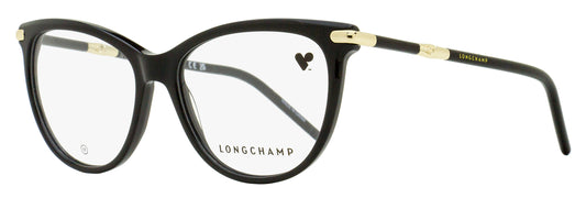 Longchamp Soft Oval Eyeglasses LO2727 001 Black 53mm