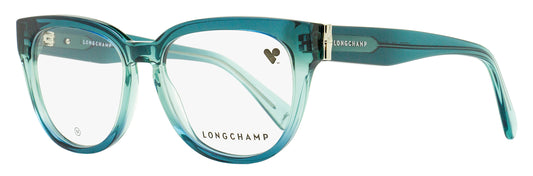 Longchamp Tea Cup Eyeglasses LO2732 430 Petrol Gradient 52mm