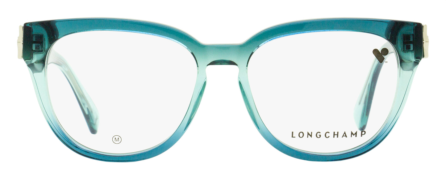 Longchamp Tea Cup Eyeglasses LO2732 430 Petrol Gradient 52mm