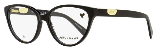 Longchamp Cat Eye Eyeglasses LO2764 001 Black 53mm
