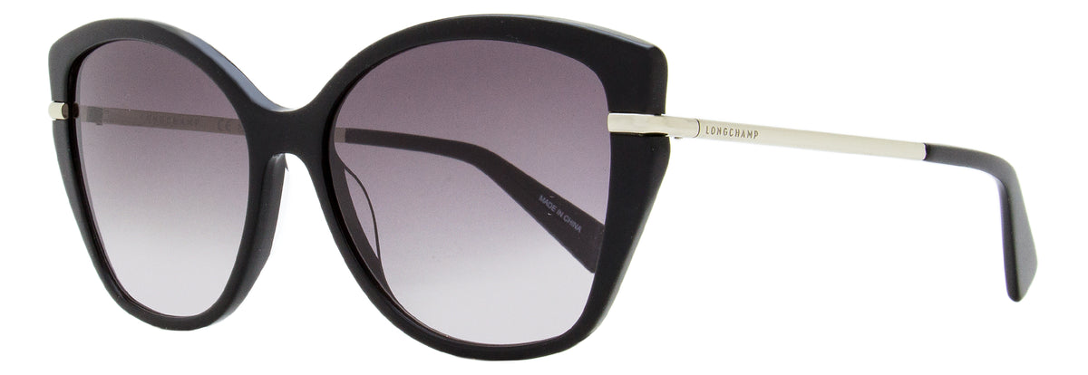 Longchamp Heritage Butterfly Sunglasses LO627S 001 Black 