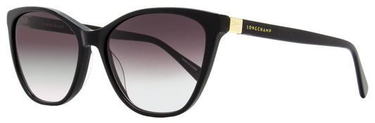 Longchamp Cat Eye Sunglasses LO659S 001 Black 57mm