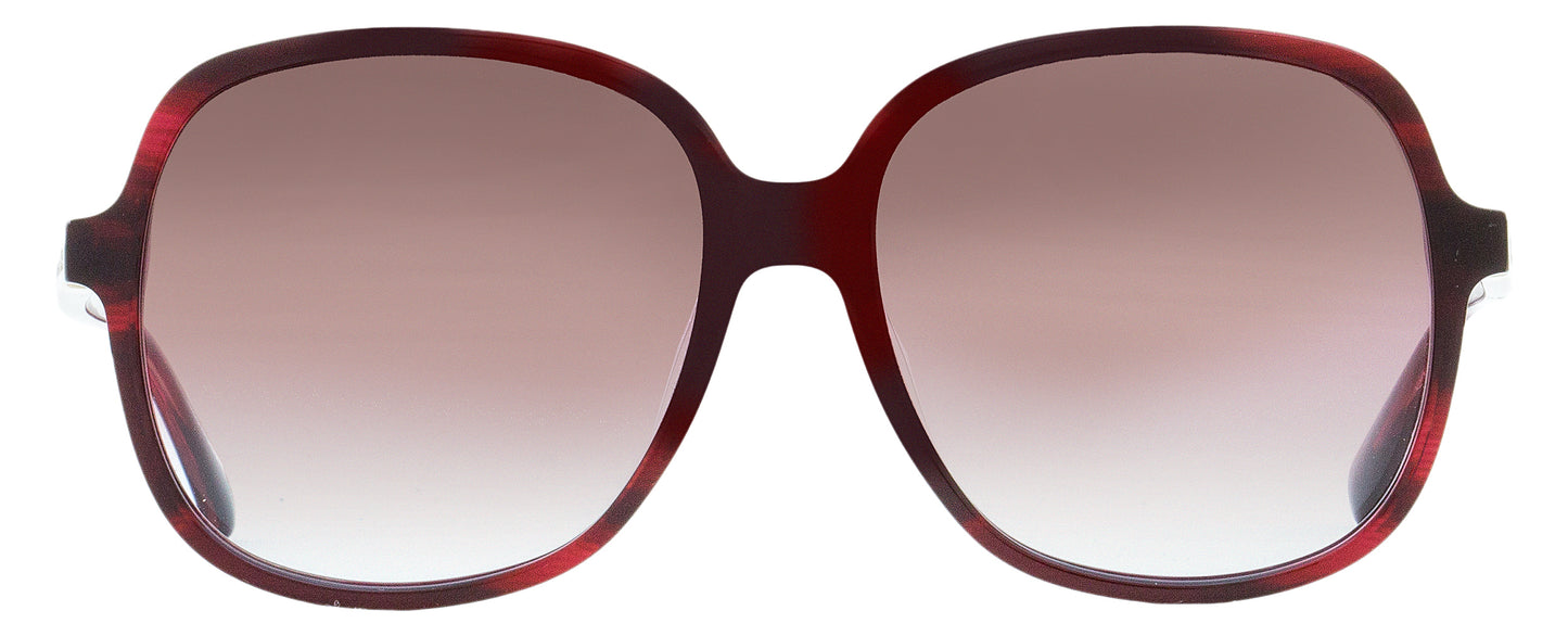 Longchamp Square Sunglasses LO668S 514 Marble Rouge 58mm