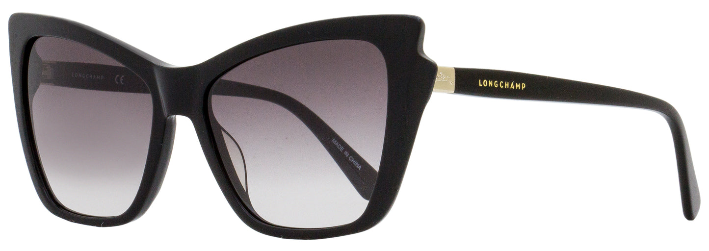 Longchamp Cat Eye Sunglasses LO669S 001 Black 56mm