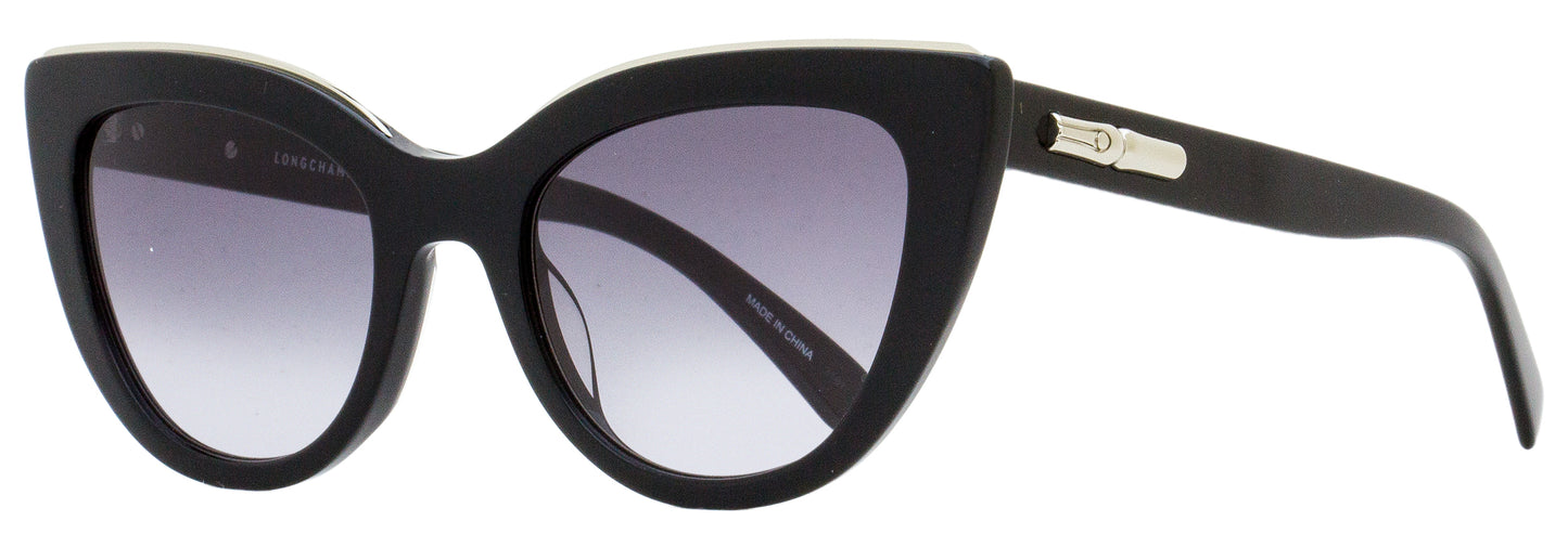 Longchamp Cat Eye Sunglasses LO686S 001 Black 51mm