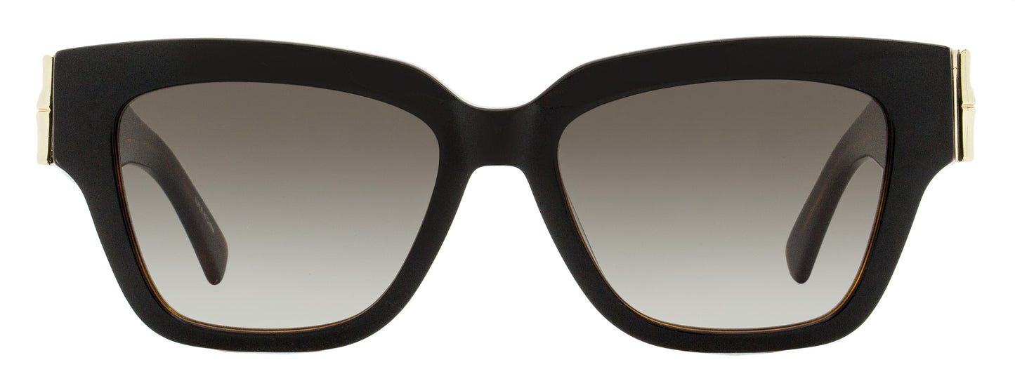 Longchamp Modified Rectangle Sunglasses LO745S 011 Black/Havana 53mm