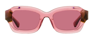 Longchamp Thick Rimmed Sunglasses LO749S 613 Transparent Rose 50mm
