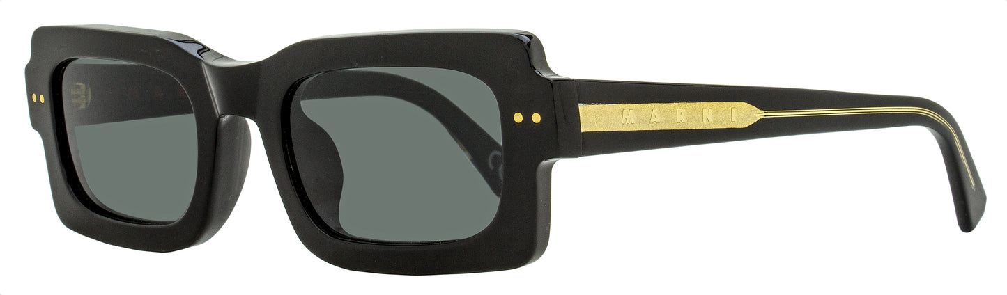 Marni Low Profile Sunglasses Lake Vostok HGK Black 51mm