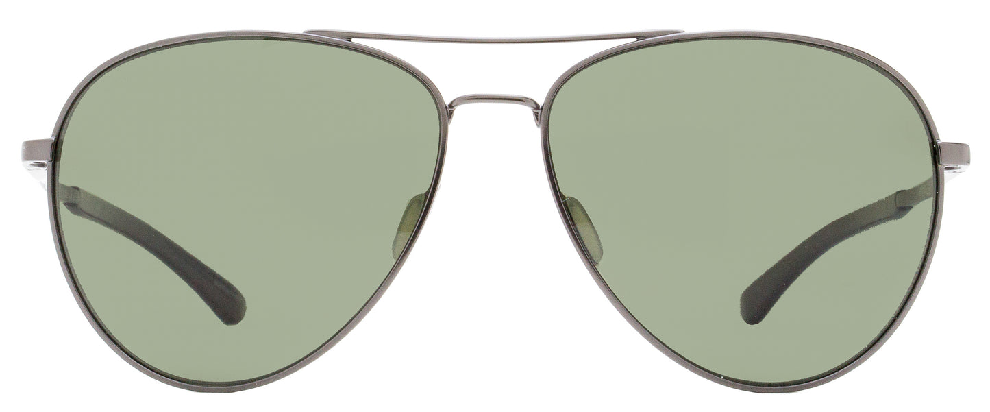 Smith Pilot Sunglasses Layback R80M9 Matte Gunmetal Polarized 60mm