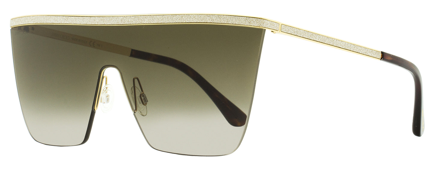 Jimmy Choo Mask Sunglasses Leah 06JHA Gold/Havana 99mm