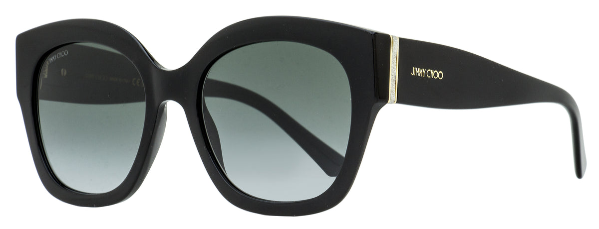Jimmy Choo Square Sunglasses Leela 8079O Black 55mm  display picture 2