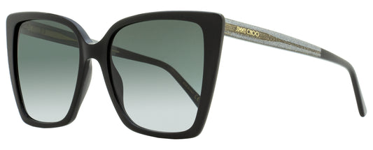 Jimmy Choo Butterfly Sunglasses Lessie 8079O Black 56mm