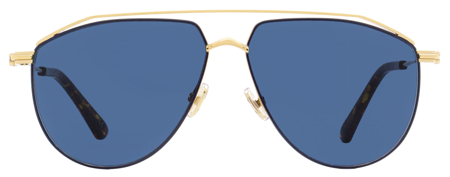 Jimmy Choo Pilot Sunglasses Lex LKSKU Gold/Havana 59mm