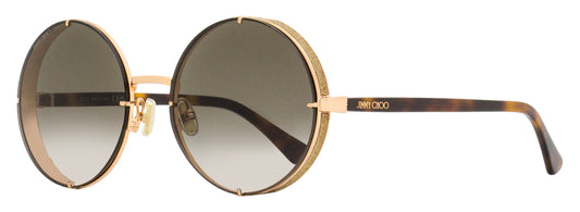 Jimmy Choo Round Lilo Sunglasses DDBHA Gold-Copper 58mm