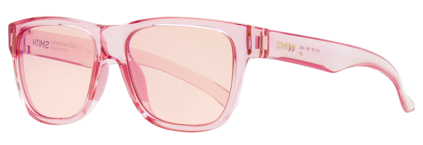 Smith ChromaPop Sunglasses Lowdown Slim 2 35JXA Pink 53mm