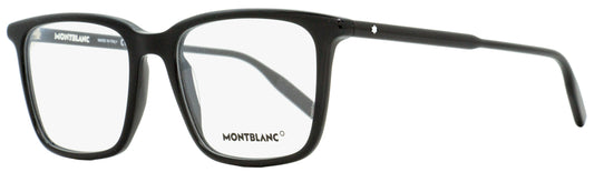 Montblanc Rectangular Eyeglasses MB0011O 005 Black 54mm 0011