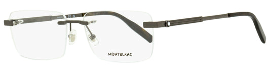 Montblanc Rimless Eyeglasses MB0030O 006 Ruthenium/Havana 59mm 30