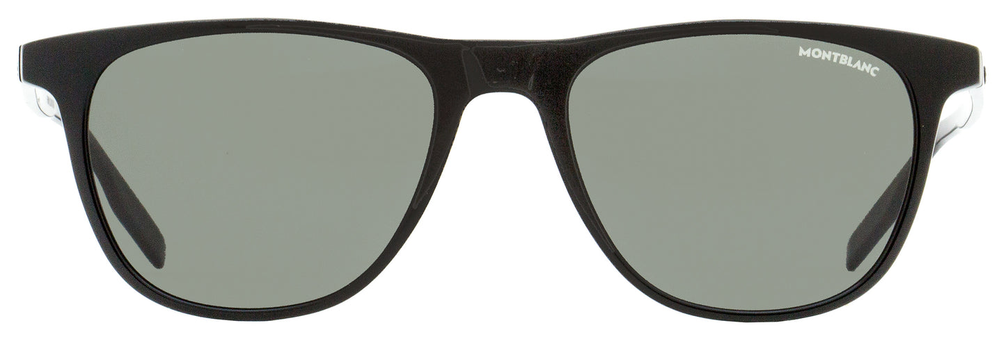 Montblanc Thin Frame Sunglasses MB0150S 001 Black 54mm 150