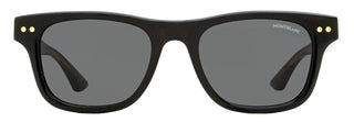 Montblanc Soft Rectangular Sunglasses MB0254S 001 Black 53mm