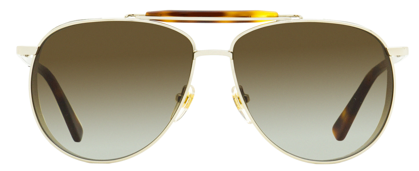 MCM Pilot Sunglasses MCM119S 739 Light Gold/Havana 59mm