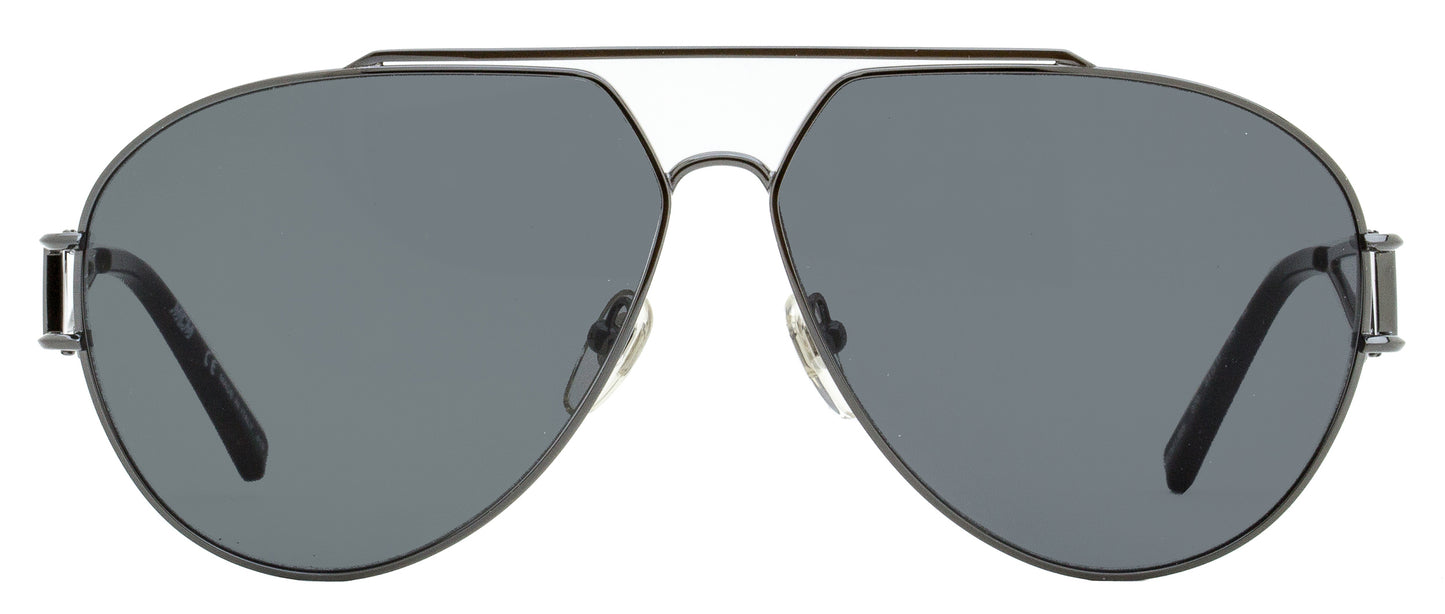 MCM Pilot Sunglasses MCM136S 070 Dark Ruthenium/Black 61mm 136