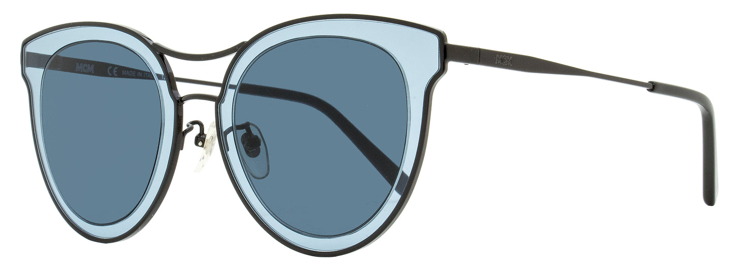 MCM Flush Lens Sunglasses MCM139SA 008 Black/Blue 65mm