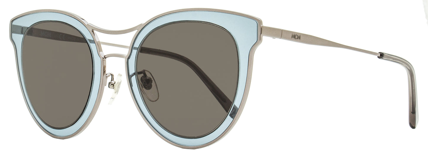 MCM Flush Lens Sunglasses MCM139SA 035 Gunmetal/Blue 65mm