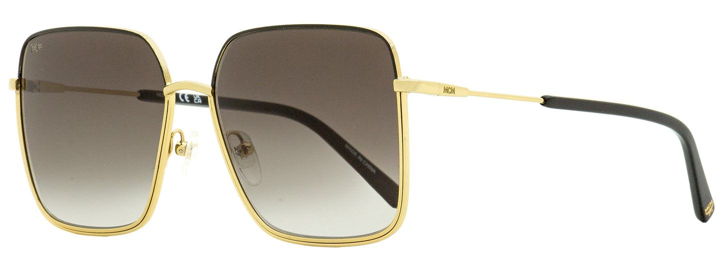 MCM Square Sunglasses MCM162S 015 Gold/Black  58mm