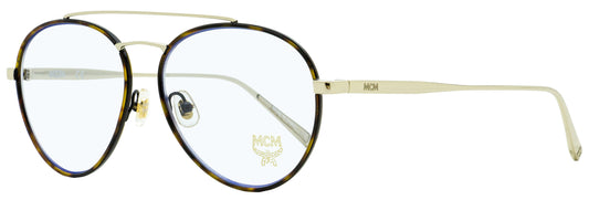 MCM Pilot Eyeglasses MCM2121 733 Gold/Havana 55mm 2121