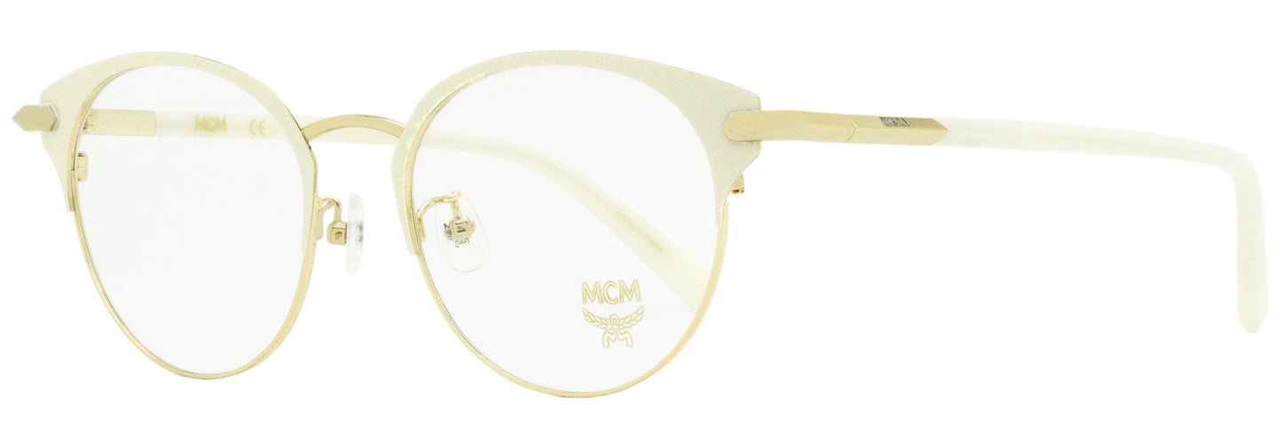 MCM Oval Eyeglasses MCM2126A 744 Gold/Ivory 52mm 2126