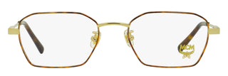 MCM Slender Geometric Eyeglasses MCM2130A 723 Gold/Havana 52mm