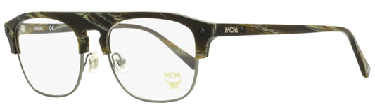 MCM Rectangle Eyeglasses MCM2700 318 Khaki Horn/Gunmetal 56mm 2700