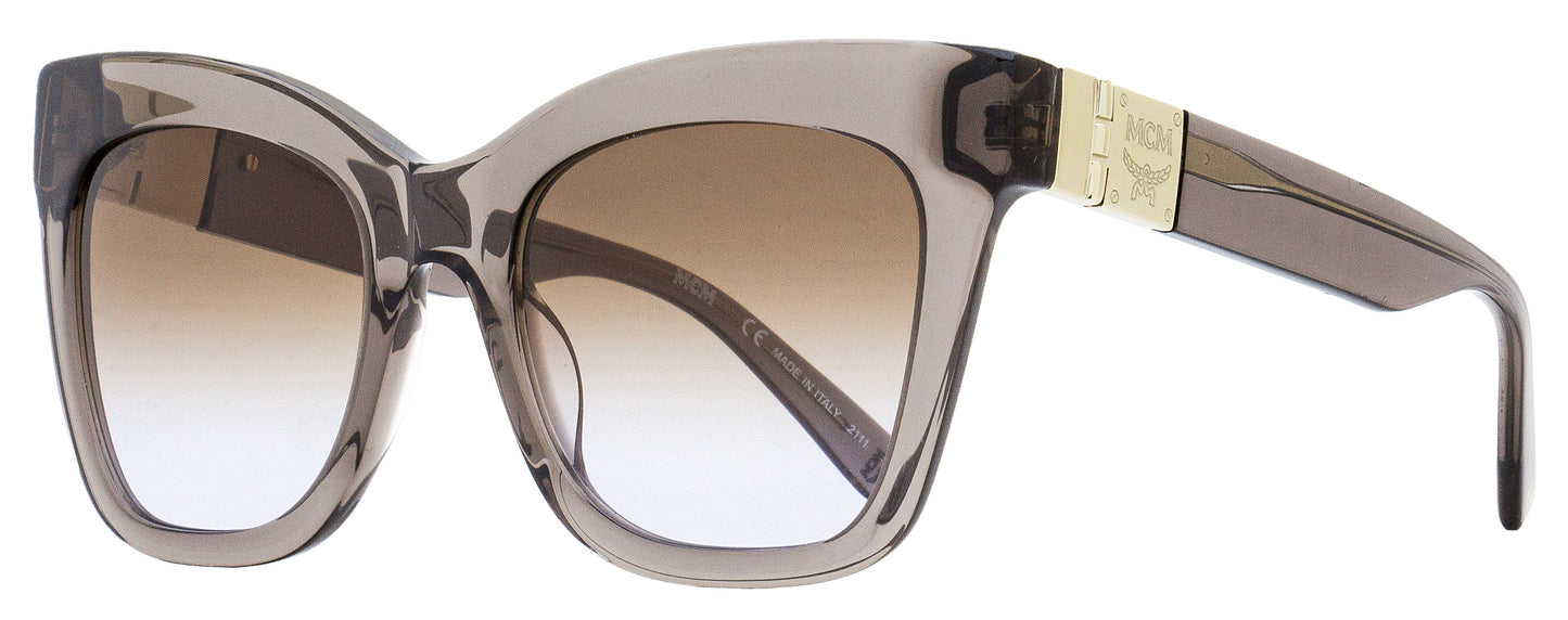 MCM Modified Square Sunglasses MCM686S 036 Transparent Gray 54mm
