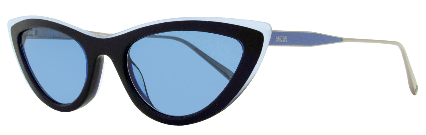 MCM Cateye Sunglasses MCM699S 418 Azure/Blue/Gold 55mm 699