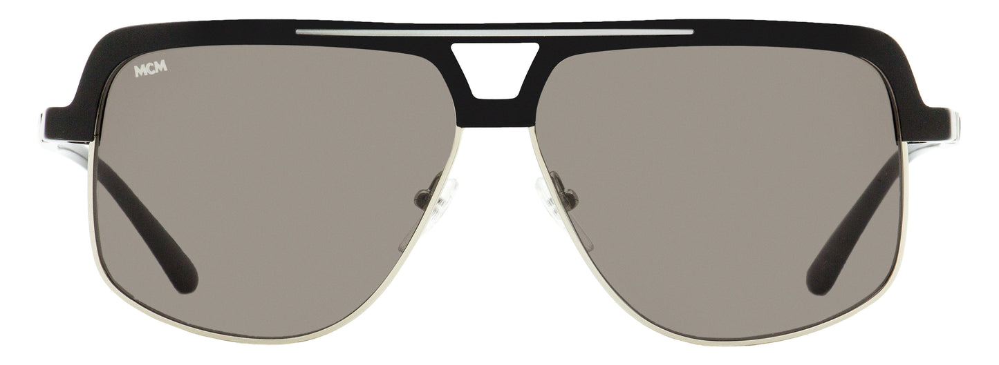 MCM Navigator Sunglasses MCM708S 001 Black/Ruthenium 60mm