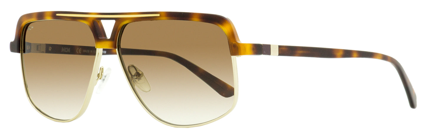 MCM Navigator Sunglasses MCM708S 215 Tortoise/Gold 60mm