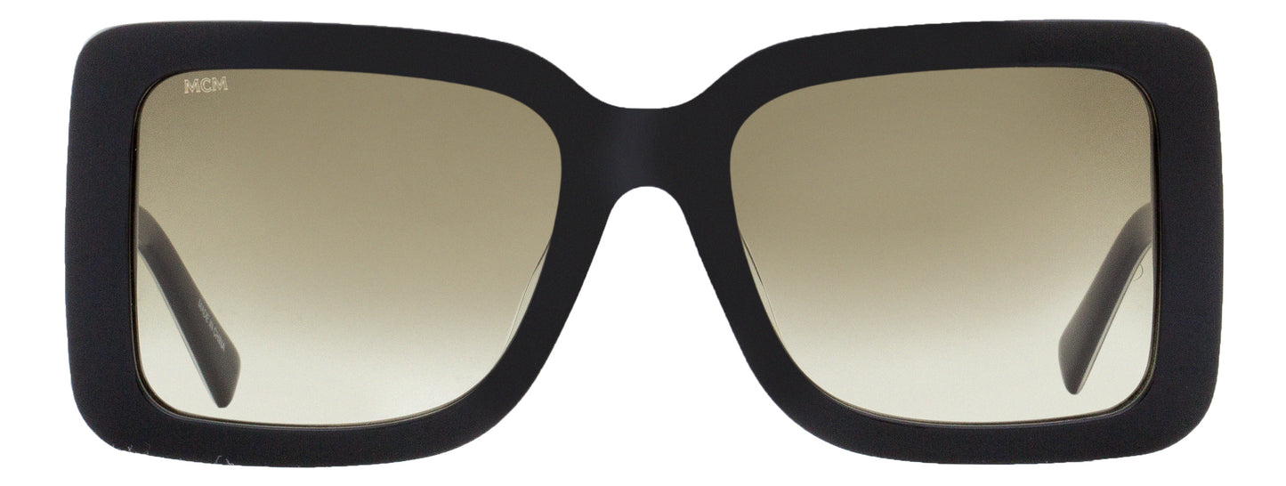 MCM Rectangular Sunglasses MCM711S 001 Black 54mm