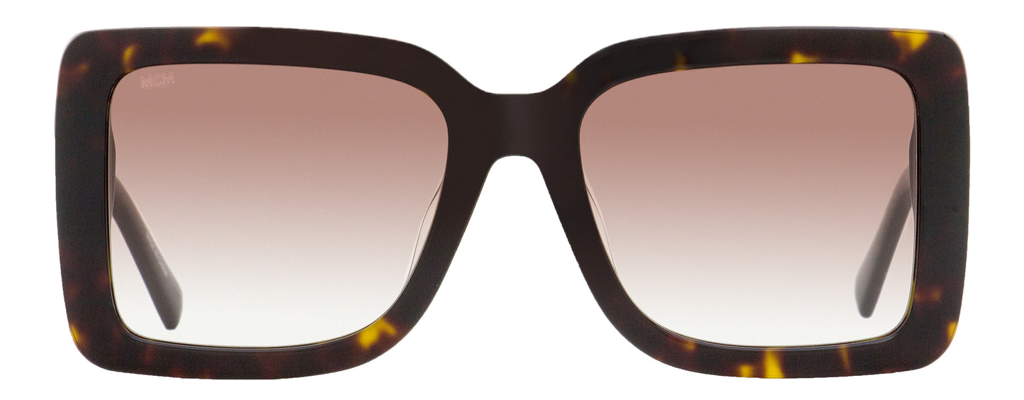 MCM Rectangular Sunglasses MCM711S 223 Dark Havana 54mm