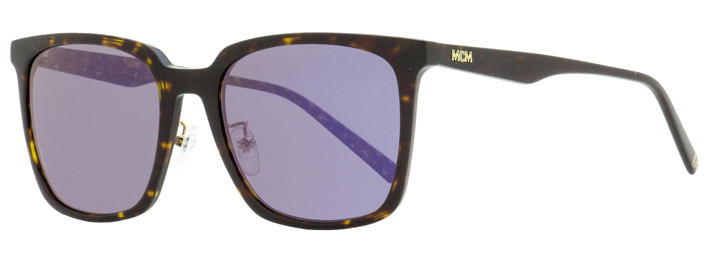 MCM Rectangular Sunglasses MCM714SA 223 Dark Havana 56mm