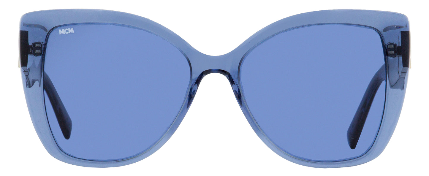 MCM Butterfly Sunglasses MCM724S 426 Transparent Blue 56mm