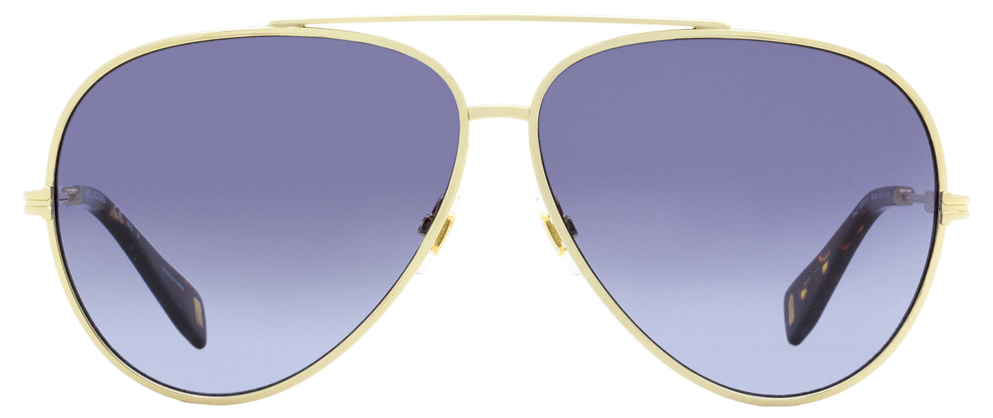 Marc Jacobs Pilot Sunglasses MJ 1007/S 06JGB Gold/Havana 60mm