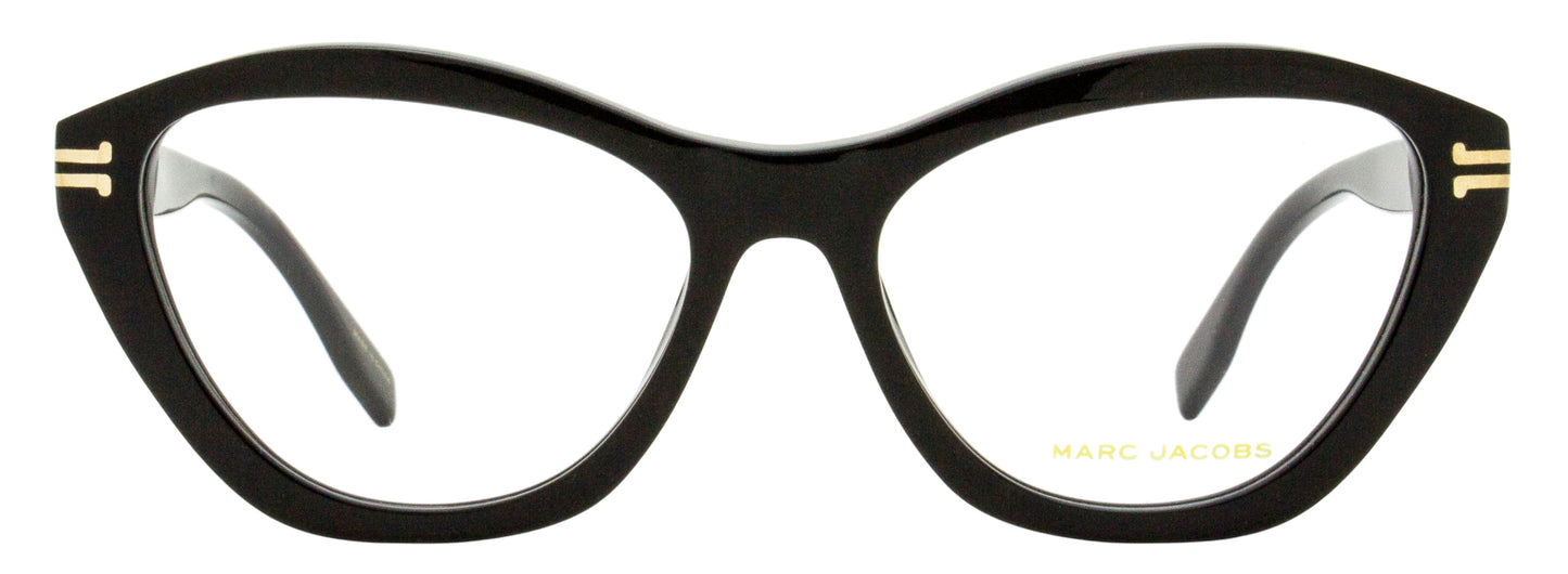Marc Jacobs Rounded Cat-Eye Eyeglasses MJ 1086 807 Black 52mm