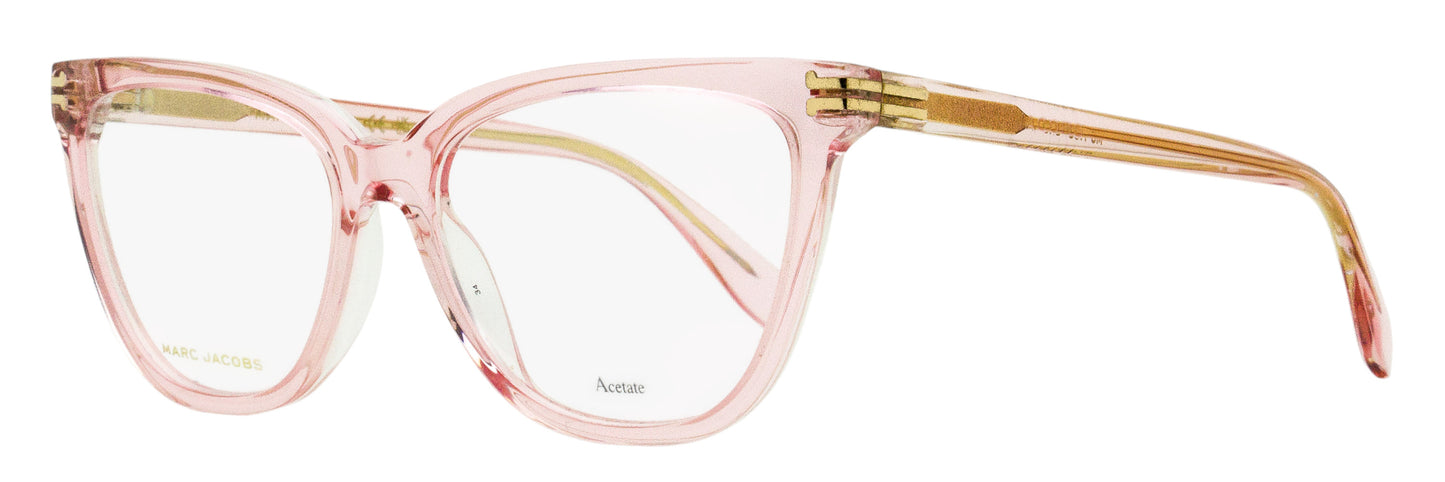 Marc Jacobs Mod Cat-Eye Eyeglasses MJ 1108 8XO Pink Crystal 53mm