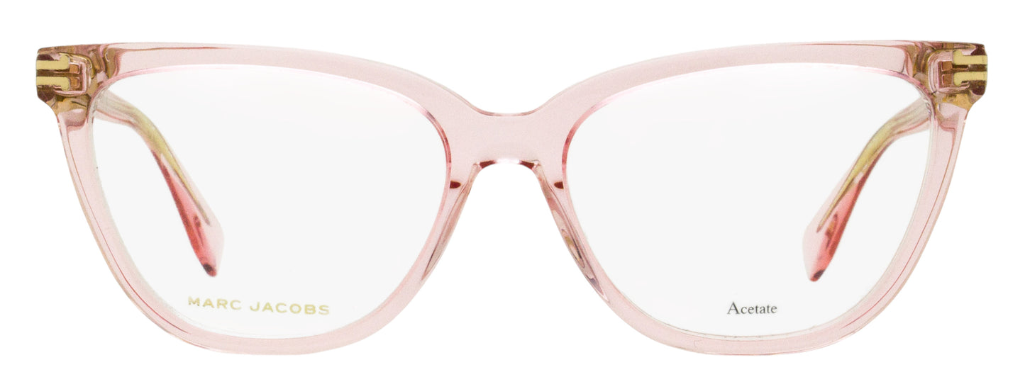 Marc Jacobs Mod Cat-Eye Eyeglasses MJ 1108 8XO Pink Crystal 53mm