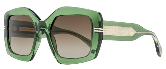 Marc Jacobs Geometric Sunglasses MJ 1109/S 1EDHA Transparent Green 53mm