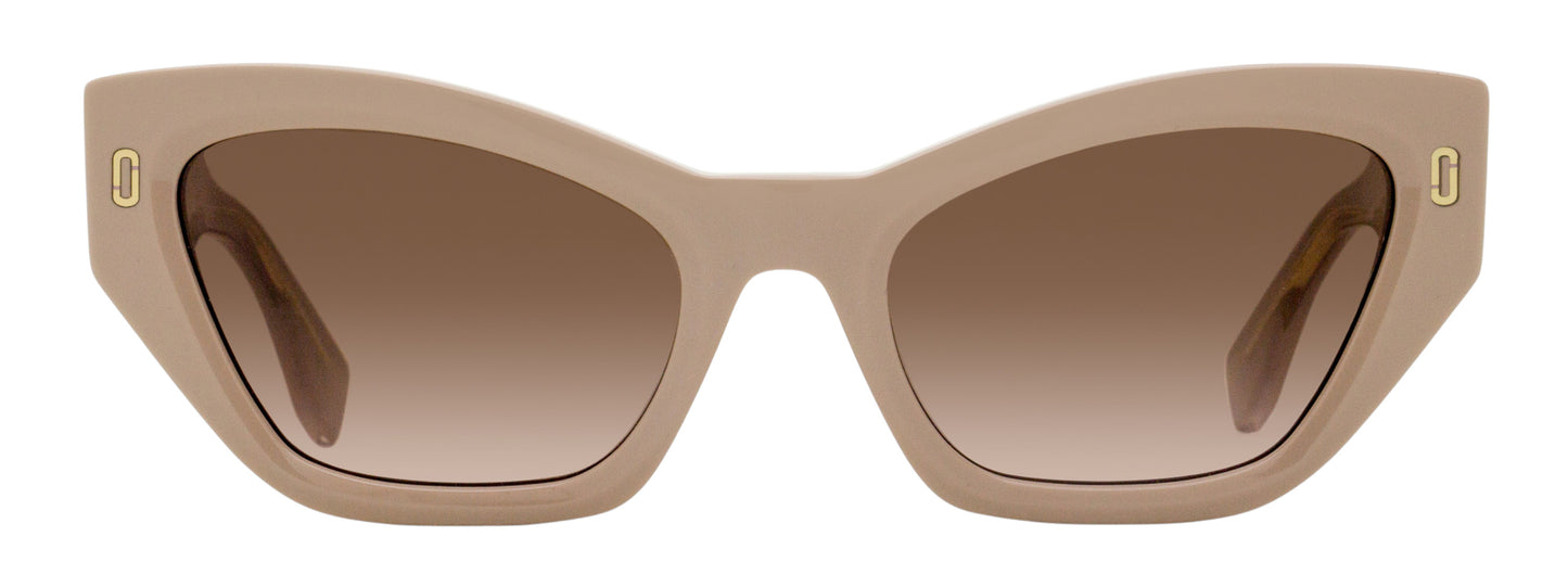 Marc Jacobs Bold Cat-Eye Sunglasses MJ 1117/S 10AHA Beige 54mm