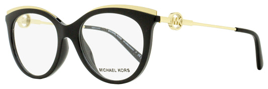 Michael Kors Ajaccio Eyeglasses MK4089U 3005 Black/Gold 51mm