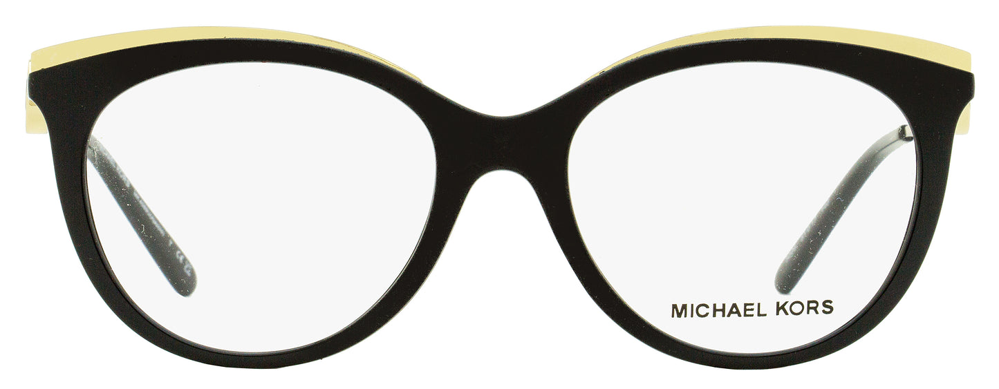 Michael Kors Ajaccio Eyeglasses MK4089U 3005 Black/Gold 51mm